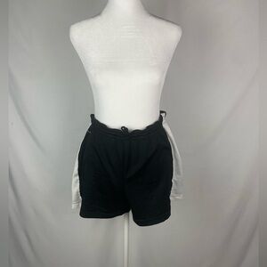 Nikey Dri-fit Black and white 100% Polyester Shorts sz L